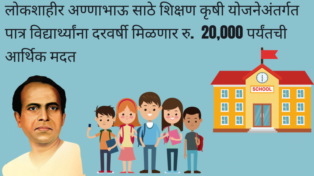 लोकशाहीर अण्णाभाऊ साठे शिक्षण कृषी योजना